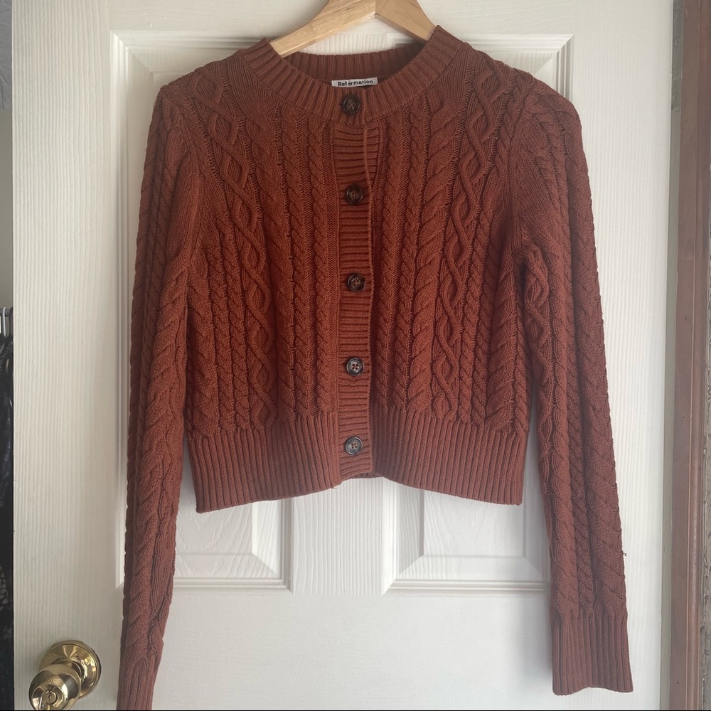 REFORMATION CARDIGAN